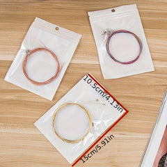 Rainbow Colorful Acoustic Guitar String Set