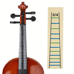 Violin Fidget Finger Position Label Tongue Sticker Beginner Accessories
