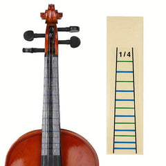 Violin Fidget Finger Position Label Tongue Sticker Beginner Accessories