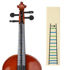 Violin Fidget Finger Position Label Tongue Sticker Beginner Accessories