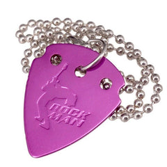 Aluminium Alloy Guitar Pick Plectrum Pendant Necklace