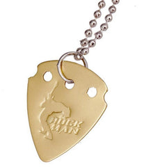 Aluminium Alloy Guitar Pick Plectrum Pendant Necklace