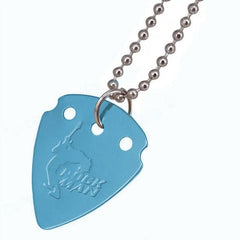 Aluminium Alloy Guitar Pick Plectrum Pendant Necklace