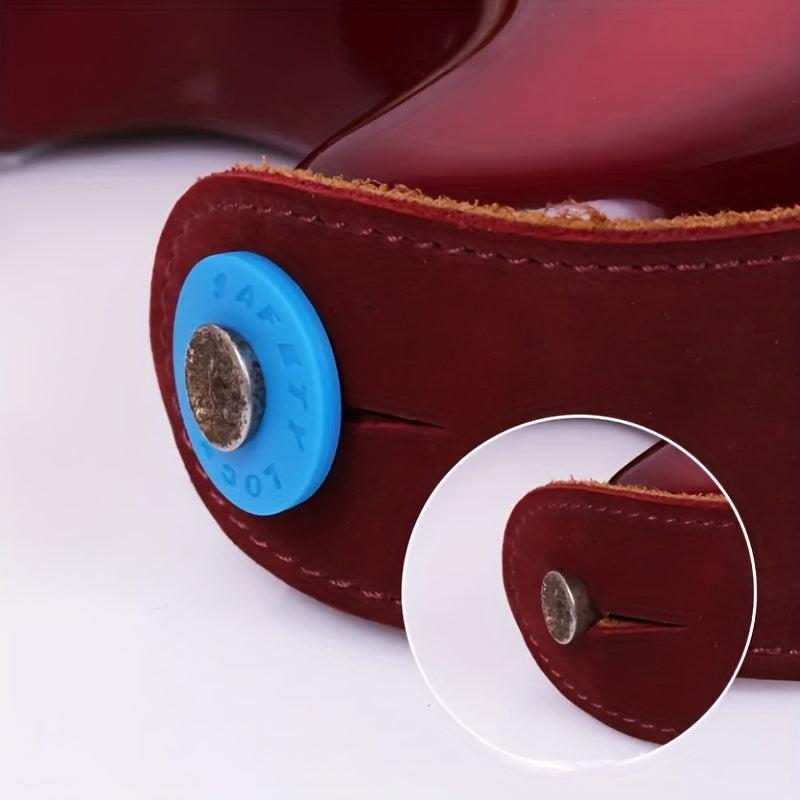 2pcs Wooden Strap Lock Guitar Secure Gift for Musicians