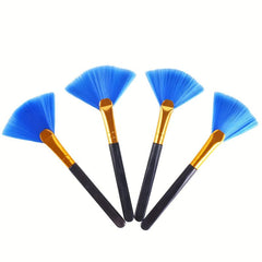 5pcs Desktop Keyboard Cleaning Brush Dust Set Fan Brush