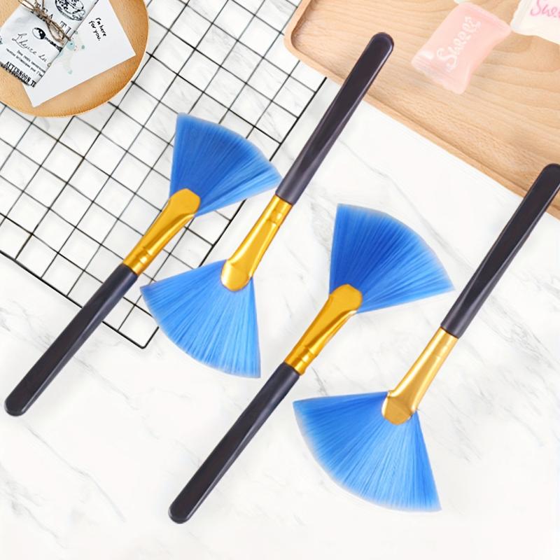 5pcs Desktop Keyboard Cleaning Brush Dust Set Fan Brush