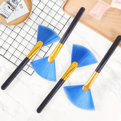 5pcs Desktop Keyboard Cleaning Brush Dust Set Fan Brush