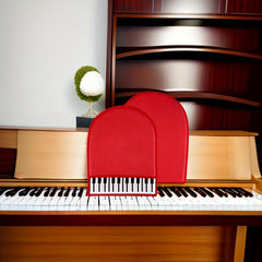Microfiber Double Sided Velvet Piano Wiping Gloves