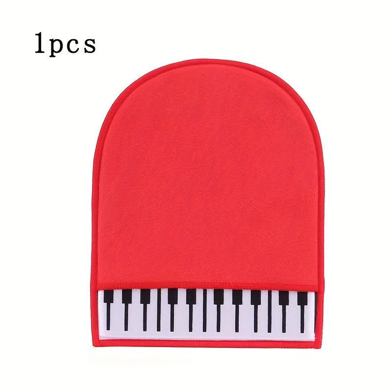 Microfiber Double Sided Velvet Piano Wiping Gloves