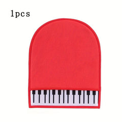 Microfiber Double Sided Velvet Piano Wiping Gloves