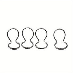 4pcs Metal Finger Guitar Picks for Acoustic Ukulele Bass Guitar