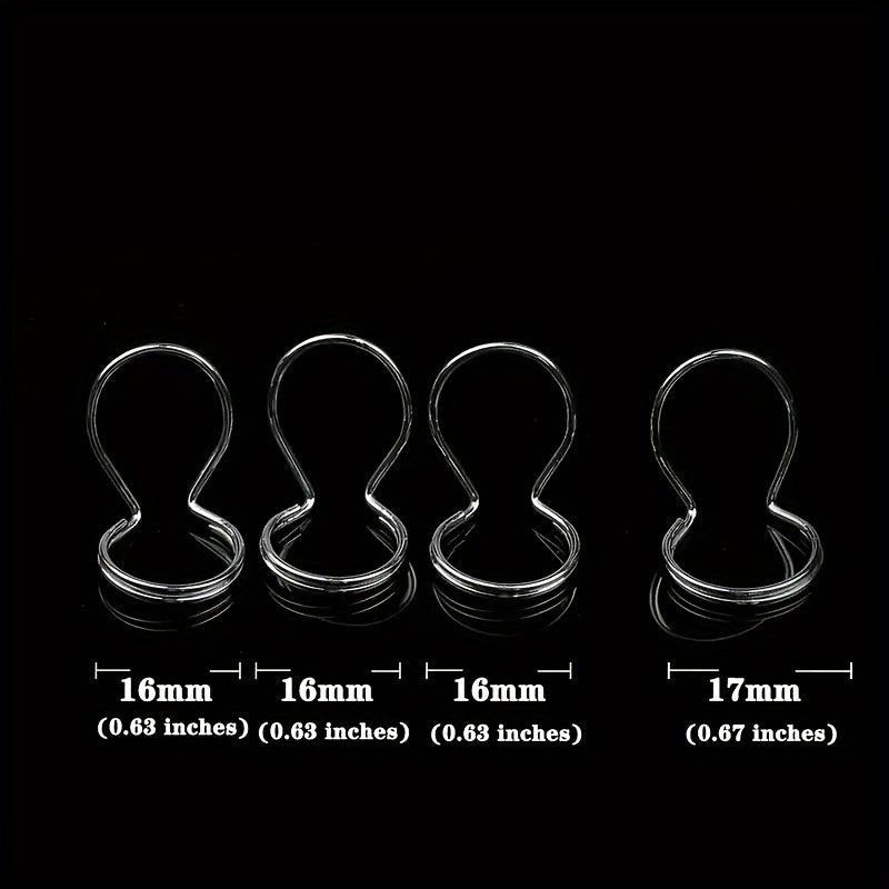 4pcs Metal Finger Guitar Picks for Acoustic Ukulele Bass Guitar