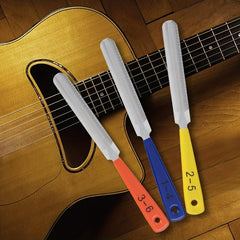 3pcs Guitar Nut Files & Fret Crowning Tools Set for Repair