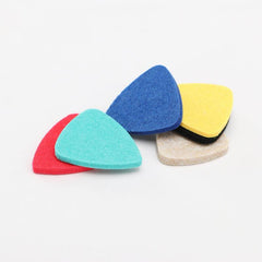 Felt Ukulele Guitar Picks Mix Colors Heart Shape for Ukulele or Guitar