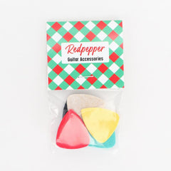 Felt Ukulele Guitar Picks Mix Colors Heart Shape for Ukulele or Guitar