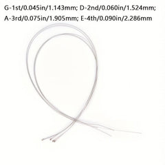 4pcs Bass Strings Stainless Steel Plated Gauge Bass Guitar