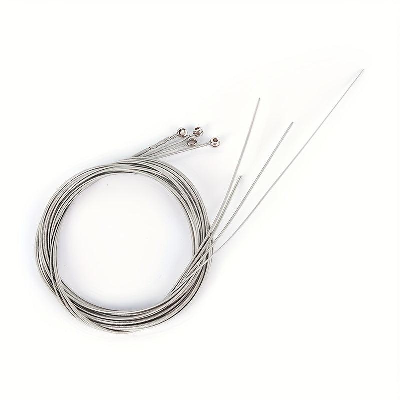 4pcs Bass Strings Stainless Steel Plated Gauge Bass Guitar