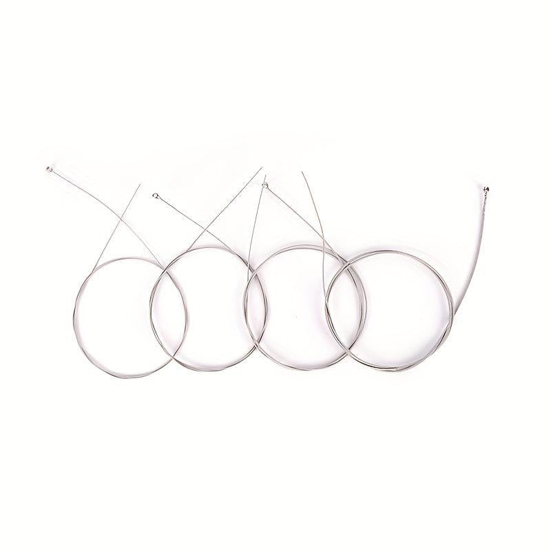 4pcs Bass Strings Stainless Steel Plated Gauge Bass Guitar