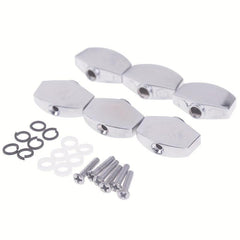 6pcs Guitar Tuning Peg Machine Head Replacement Buttons Knob