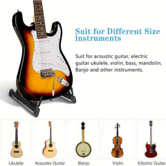 Portable Folding Instrument Stand for Ukulele Acoustic Guitar Banjo Violin