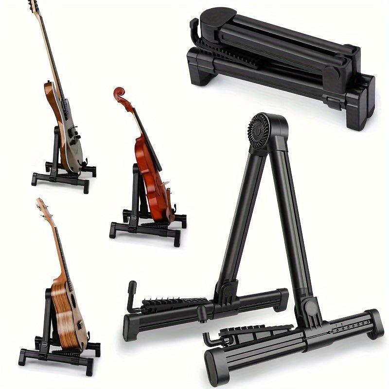 Portable Folding Instrument Stand for Ukulele Acoustic Guitar Banjo Violin