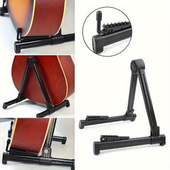 Portable Folding Instrument Stand for Ukulele Acoustic Guitar Banjo Violin
