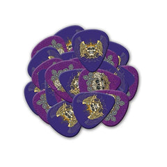 10pcs Rock Skull Guitar Picks PVC Material Varying Thickness