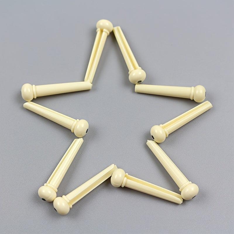 13pcs Guitar Bridge Pins Set with String Changer and Puller