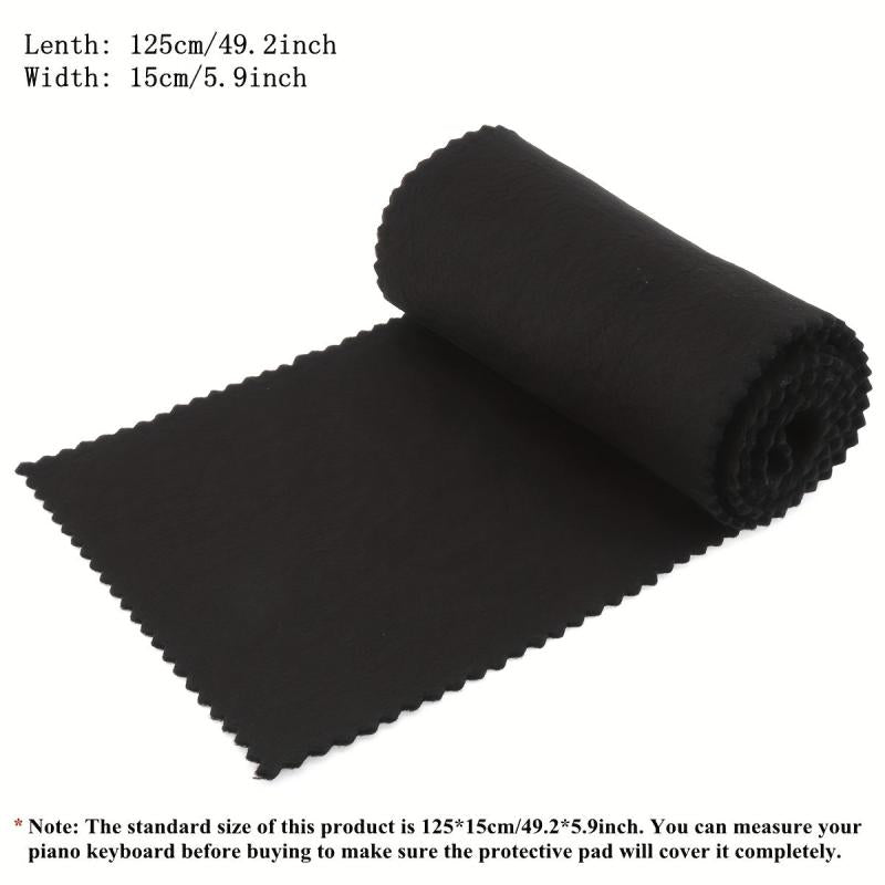Soft Piano Keyboard Dust Cover: Protects from Dust and Scratches