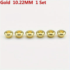6PCS Metal Vintage Guitar Machine Heads Tuners Nuts Bushings Ferrules Set