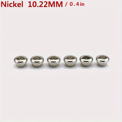 6PCS Metal Vintage Guitar Machine Heads Tuners Nuts Bushings Ferrules Set