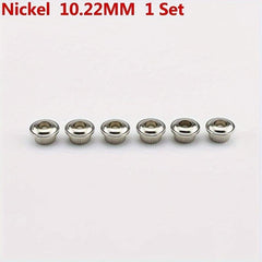 6PCS Metal Vintage Guitar Machine Heads Tuners Nuts Bushings Ferrules Set