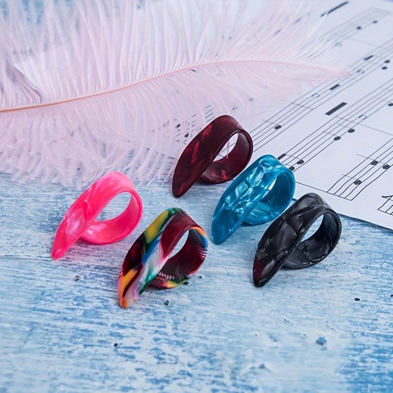 Thumb Finger Picks Plectrum Celluloid Guitar Mandolin Banjo Guitar Picks Mix