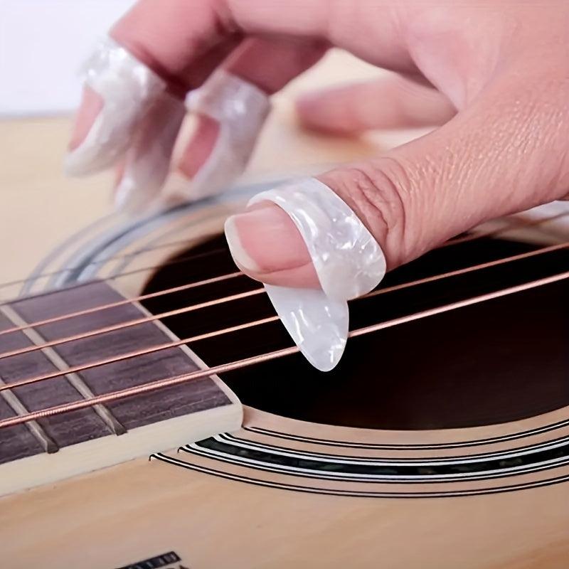 Thumb Finger Picks Plectrum Celluloid Guitar Mandolin Banjo Guitar Picks Mix