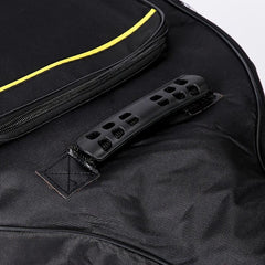Durable 41-Inch Folk Guitar Bag with Thick Padding and Backpack Straps