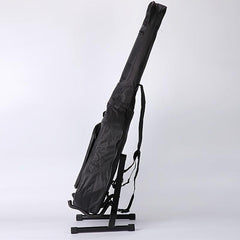 Durable 41-Inch Folk Guitar Bag with Thick Padding and Backpack Straps