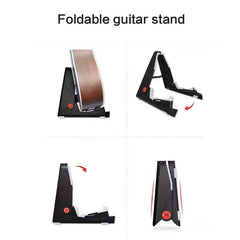 Foldable Guitar Stand for Electric Folk Bass Guitars