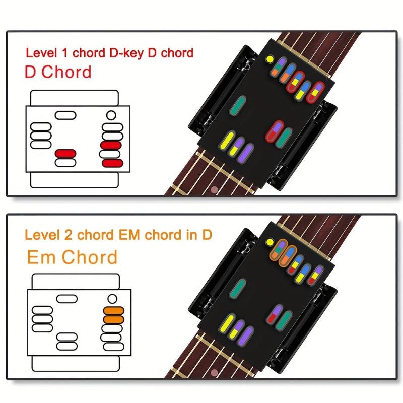 Guitar Learning Chords Beginner Teaching Aid Learning System