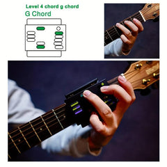 Guitar Learning Chords Beginner Teaching Aid Learning System