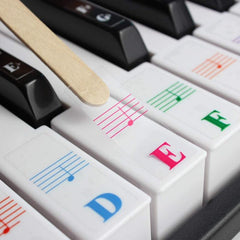 Piano Keyboard Sticker 88 Keys Electronic Piano Sticker