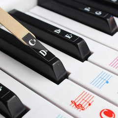 Piano Keyboard Sticker 88 Keys Electronic Piano Sticker