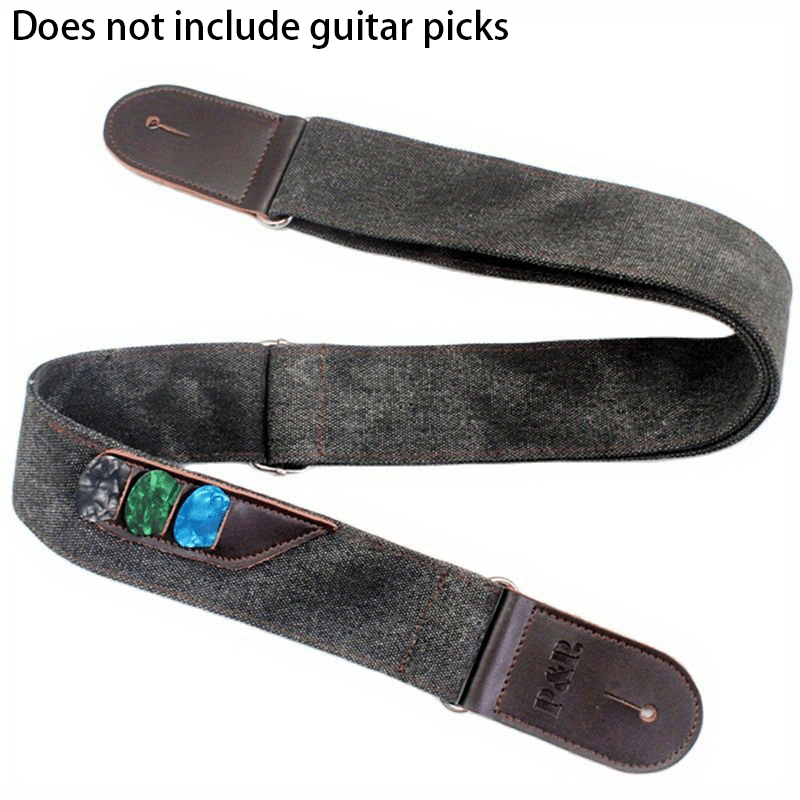 PU Leather Guitar Strap Retro Cowboy Style Musical Instrument Accessories