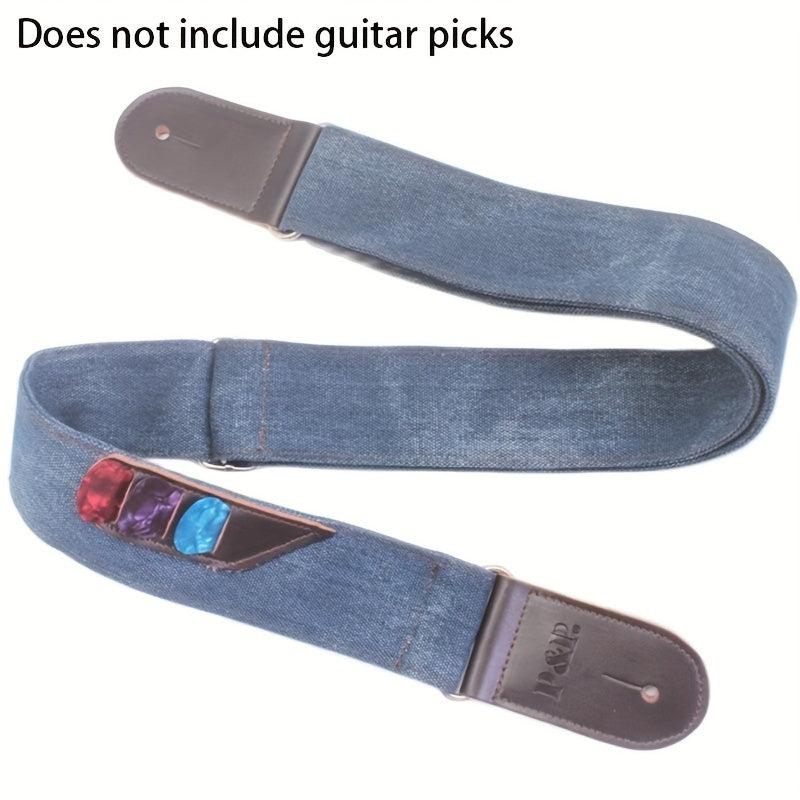 PU Leather Guitar Strap Retro Cowboy Style Musical Instrument Accessories