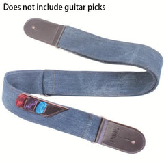 PU Leather Guitar Strap Retro Cowboy Style Musical Instrument Accessories