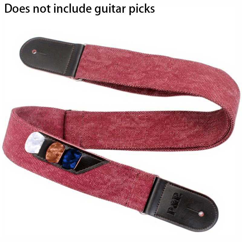 PU Leather Guitar Strap Retro Cowboy Style Musical Instrument Accessories
