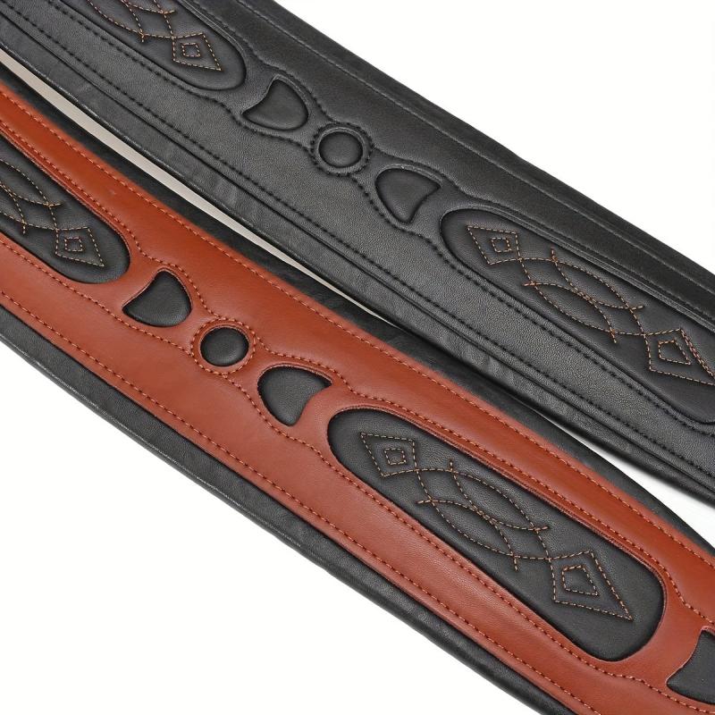 Adjustable PU Leather Guitar Strap for Guitars