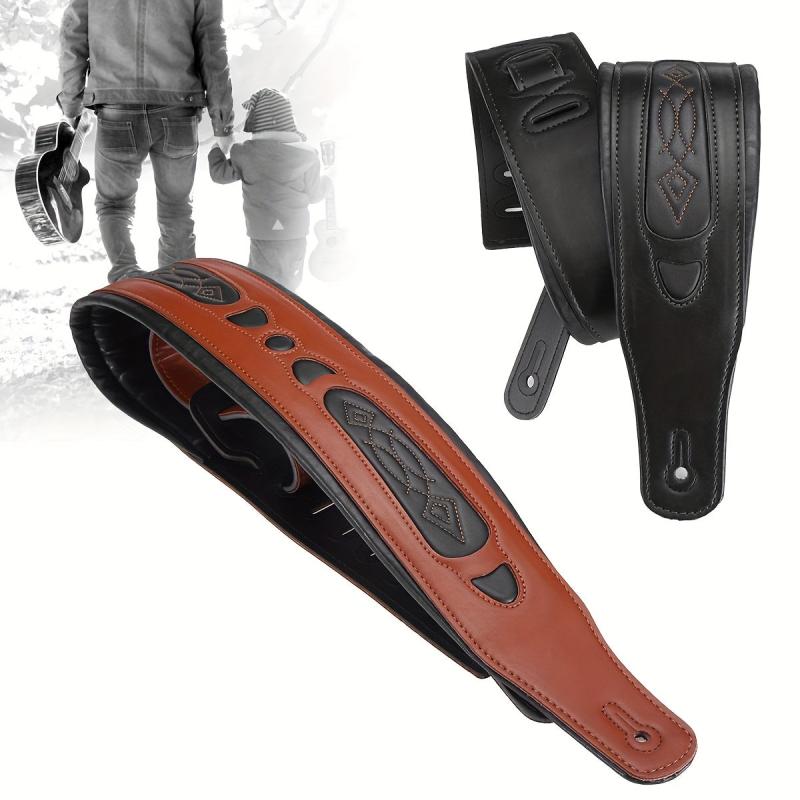 Adjustable PU Leather Guitar Strap for Guitars