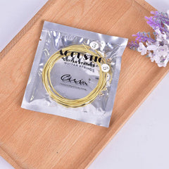 6pcs Acoustic Guitar Strings Brass Steel Core Strings