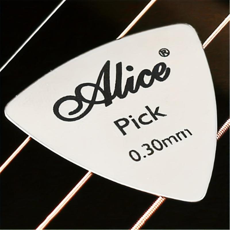 Metal Guitar Pick 0.3mm Thin For All Players Bass Ukelele Pick