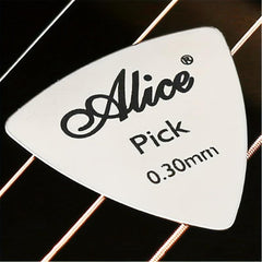 Metal Guitar Pick 0.3mm Thin For All Players Bass Ukelele Pick